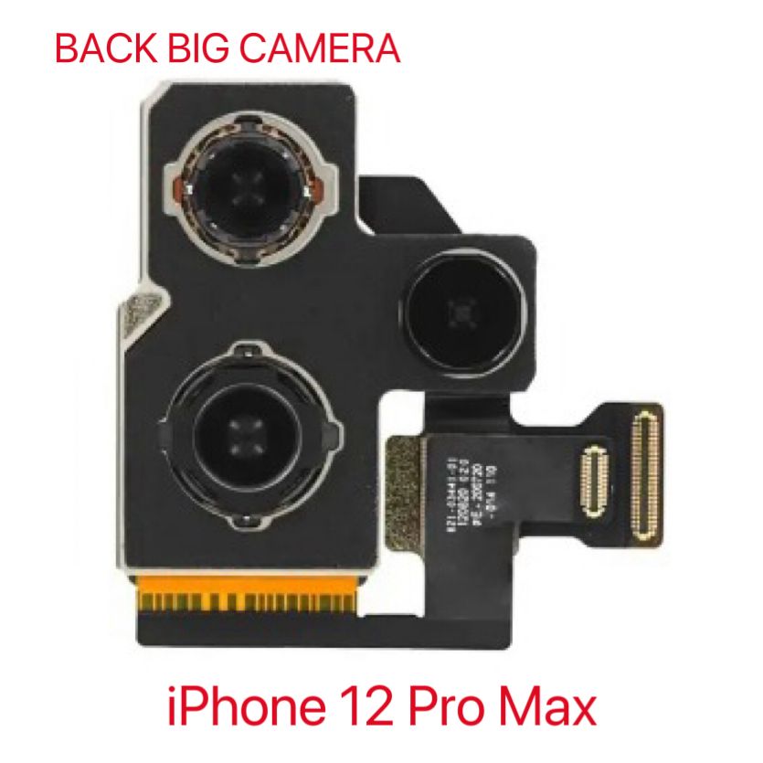 Phone 12 Pro Max – Back Big Rear Camera – Black Mart Accessories ...
